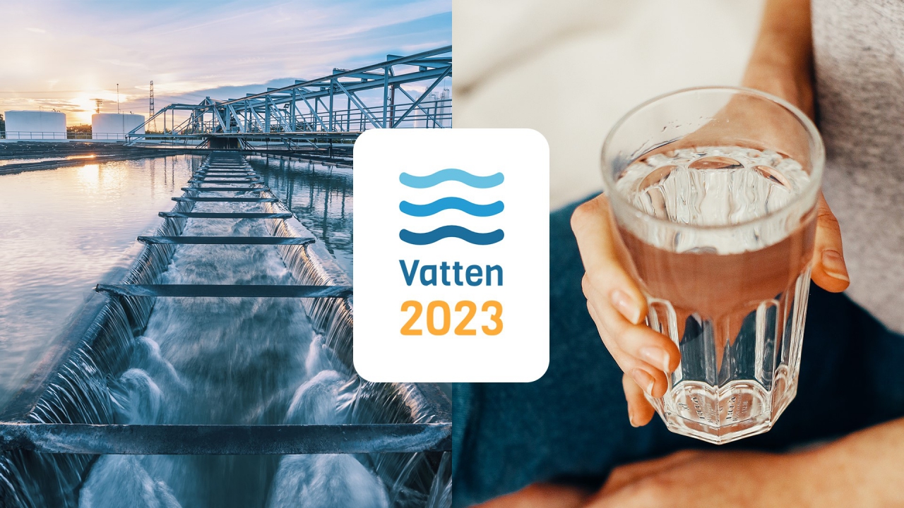 Vatten2023, Svenska Mässan i Göteborg.