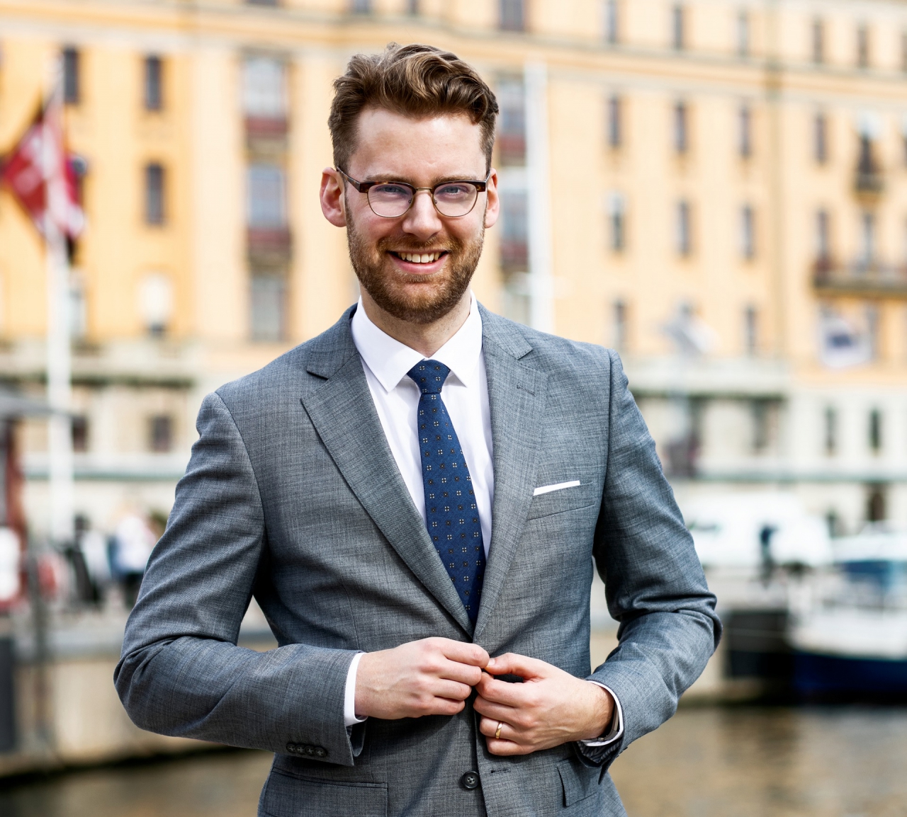 Carl Bergqvist, näringspolitisk expert på Stockholms Handelskammare. Foto: Stockholms Handelskammare