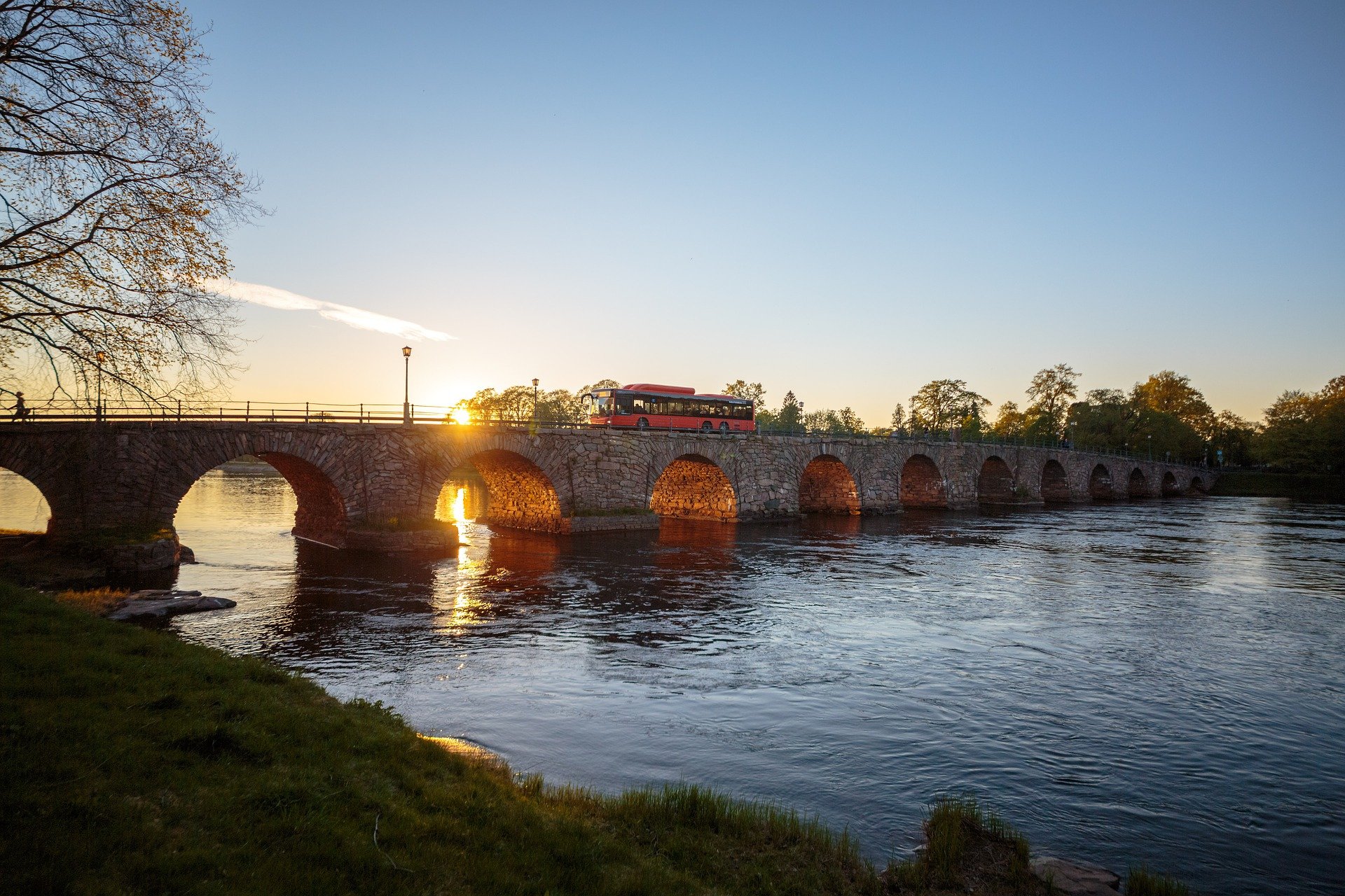 Klaraälven i Karlstad.