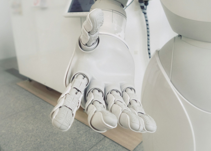 Robotisk hand.