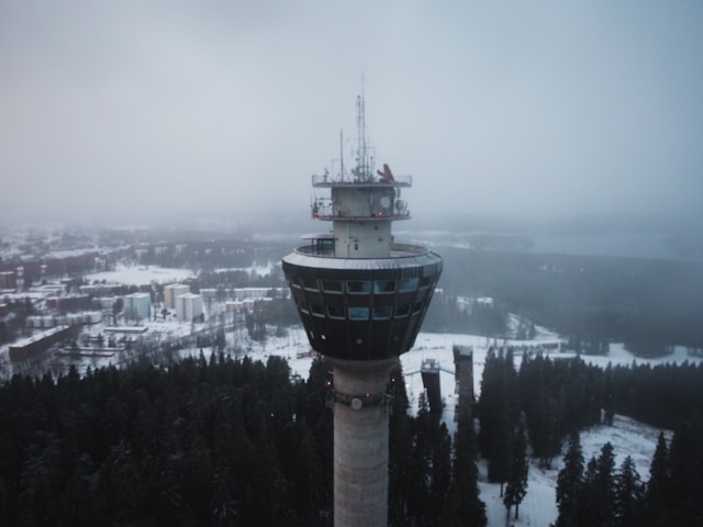 Puijon torni i finska Kuopio.