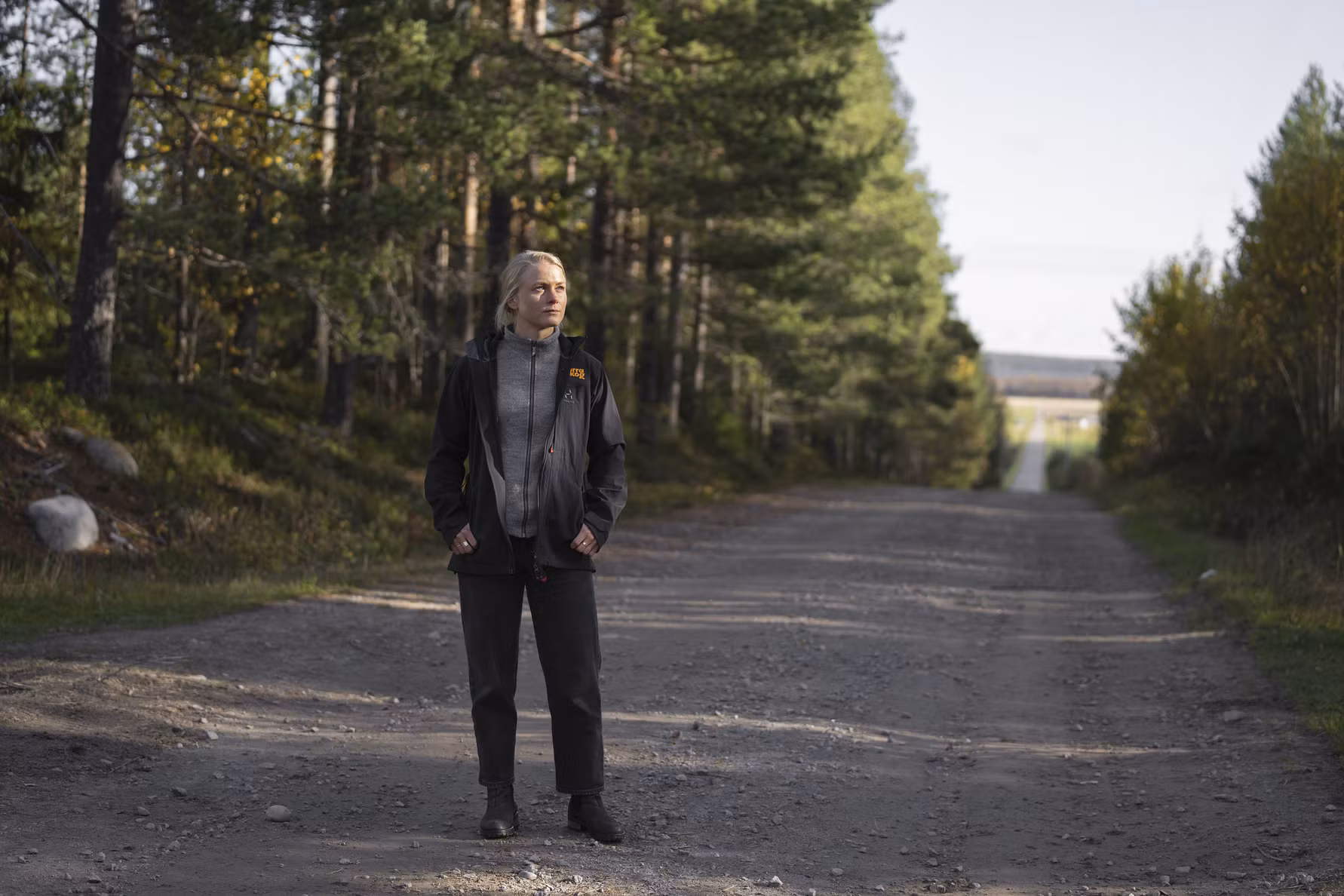 Mimmi Almqvist, chef för Vägbyrån på Norra Skog. Foto: Norra Skog. Mimmi Almqvist, chef för Vägbyrån på Norra Skog. Foto: Norra Skog.