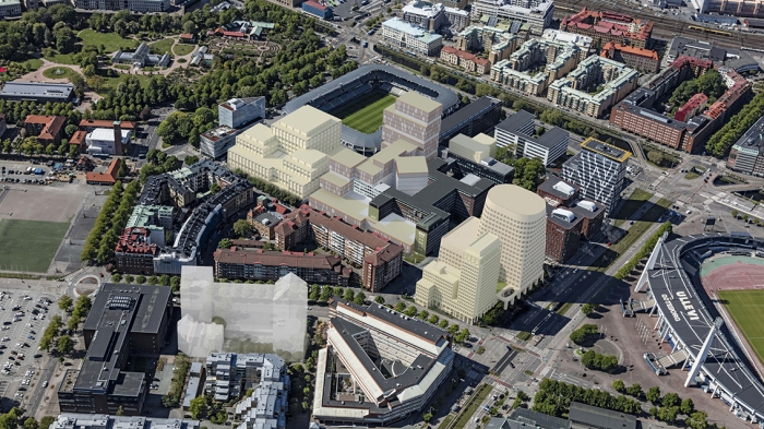 Detaljplan Sm&aring;landsgatan: Kanozi Arkitekter