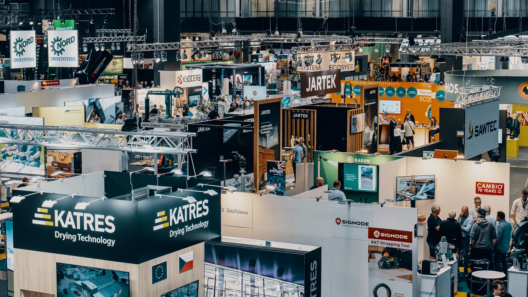 Trä & Teknik, mässa. Foto: Svenska Mässan Trä & Teknik, mässa. Foto: Svenska Mässan