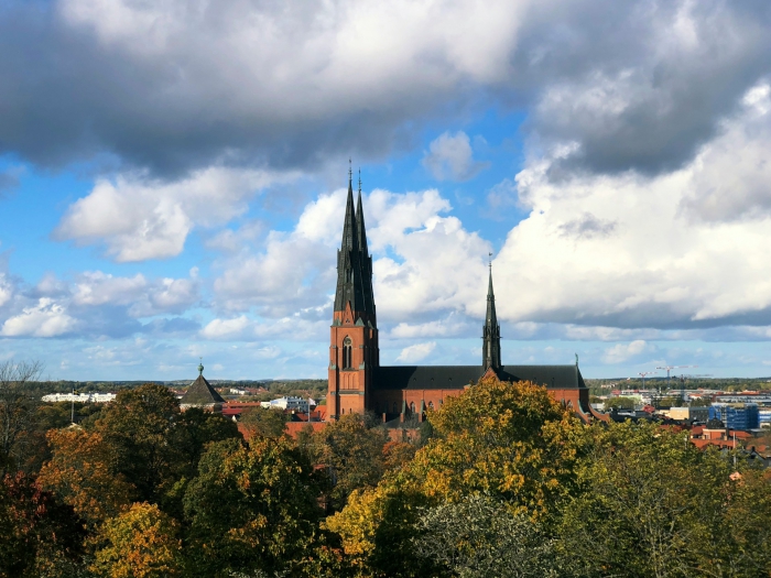 Uppsala domkyrka.